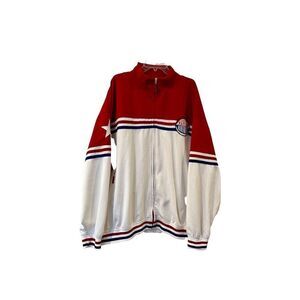 Vtg Harlem Globetrotters Platinum Track Suit Jacket Mens 4XL FUBU Ltd. Edition